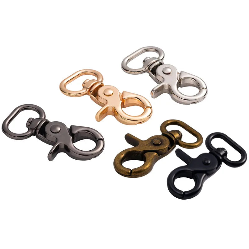 Wholesale Zinc Alloy Purse Bag Hardware Supplies Snap Hooks Hardware Making Buckles Craft Accessories