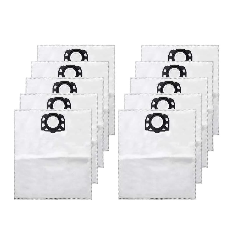 Robot Replacement Parts Vacuum Cleaner Dust Bags  10PCS for Karcher WD4 WD5 WD6 MV4 MV5 MV6 Vacuum Cleaner for Household Use