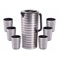 New Arrival Wholesale Fashion Wate Jug Set Acrylic Pitcher Water Kettle Sets 1Jug with 6 Cups