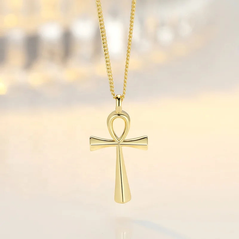 Hot Sale Pendant Minimal San Judas Retro Religious Cross Necklace