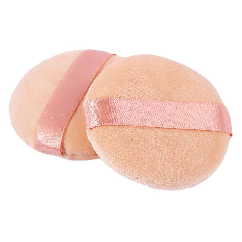 Wholesale Soft Air Cushion Lager Makeup Puff Powder Cotton Round Makeup Sponge Cosmetic Puff Wet Dry Use