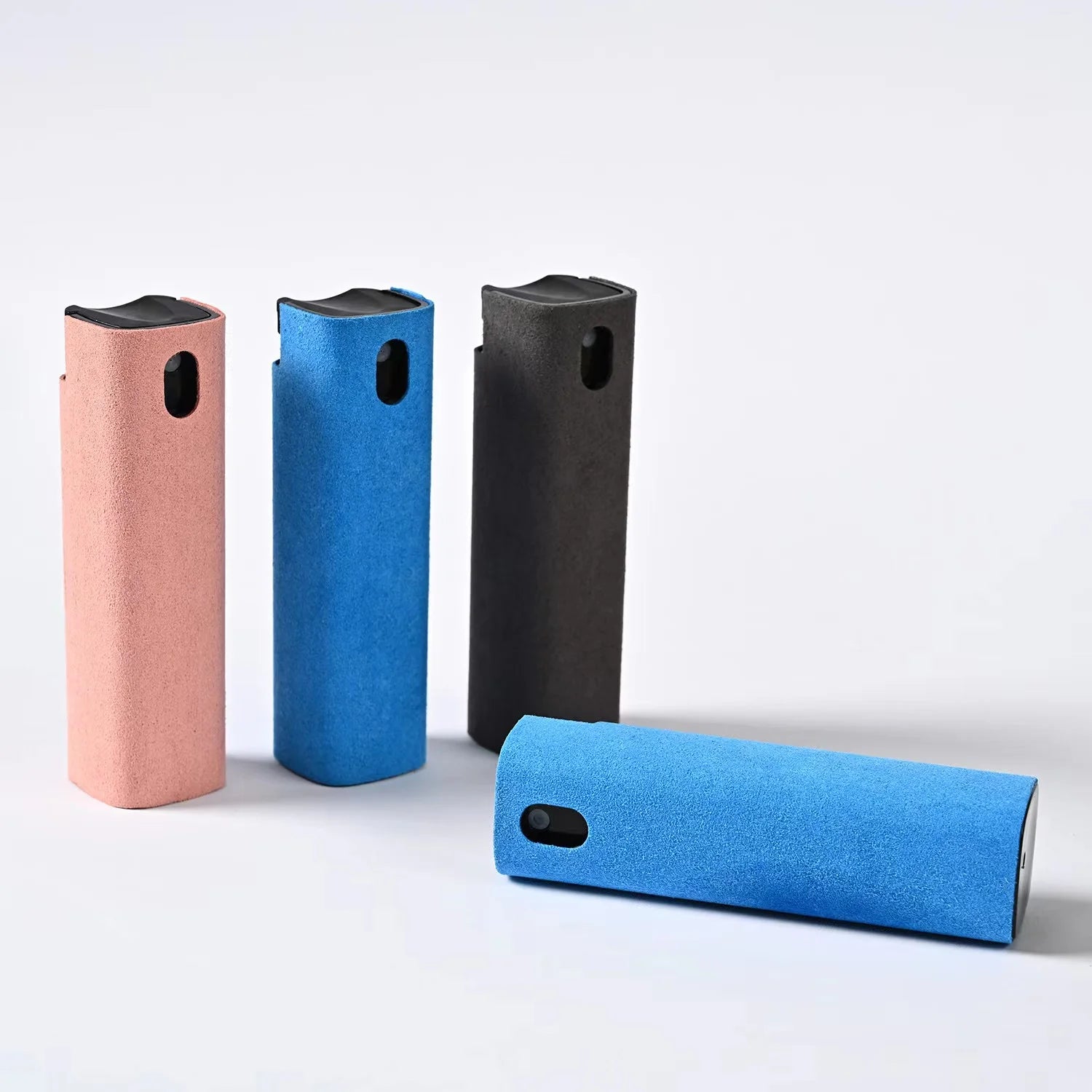 10 ml Screen Cleaning Spray Bottle with True Fiber Cloth PS Transparent Shell Fine Mist Sprayer Pump Bottle
