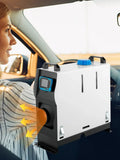 Czech Poland Germany Diesel Air Heater All in One 8KW 12V with Muffler Diesel Parking Heater for Car Vans Truck RV