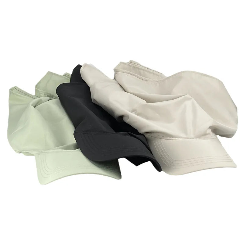 Sun Shielding 100% Cotton Trucker Cap Headband-Outdoor Fashion with a Sweet Twist Just Like Jennie