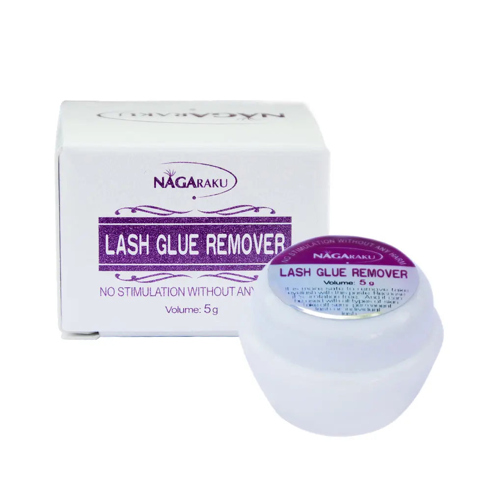 NAGARAKU 5/10g  Glue Remover Non-irritating 20s Cream Clean Adhesive Quickly Mild Gentle Odorless Lash Cleanser