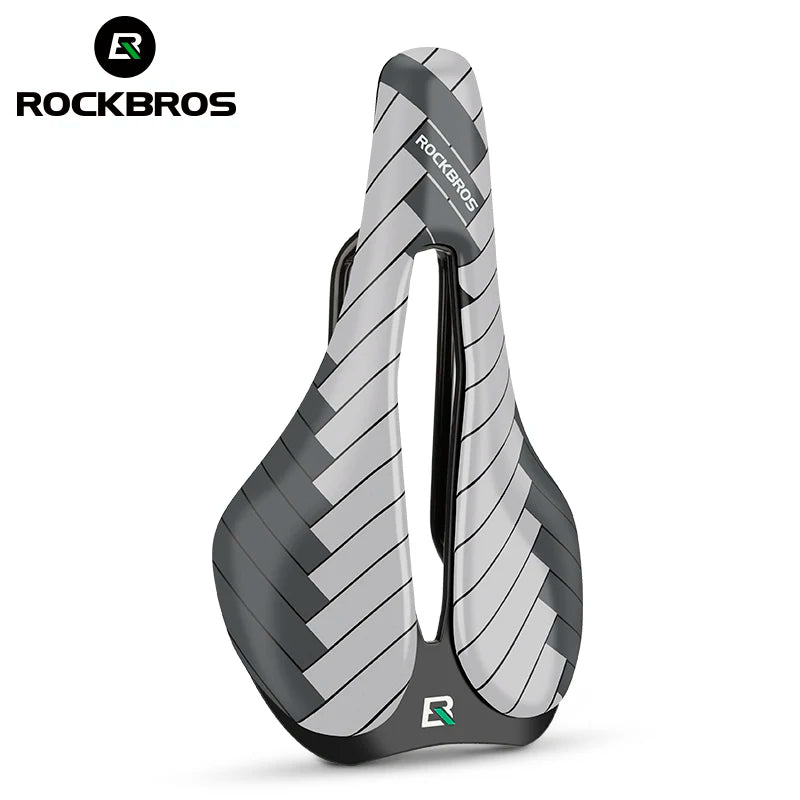 ROCKBROS Bicycle PU Leather Saddle for Bicycle Comfortable Bike Mtb Saddle Mountain Bike Seat Cushion
