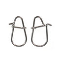 0# - 3# Stainless Steel Gourd Shape Snap Strong Strength Fishing Line Lure Rigs Connector Accessories Corrosion-resistance