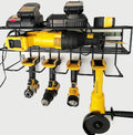 Heavy Duty Floating Tool Shelf Hanging Wall Mounted Electric Drill Tools Storage Rack for Handheld & Power Tools