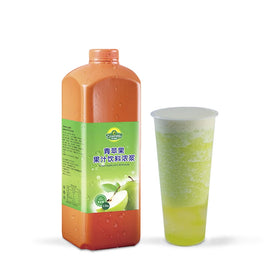 Czseattle Green apple fruit juice syrup fruit juice concentrate flavored drink & beverage for bubble tea special fruit juice