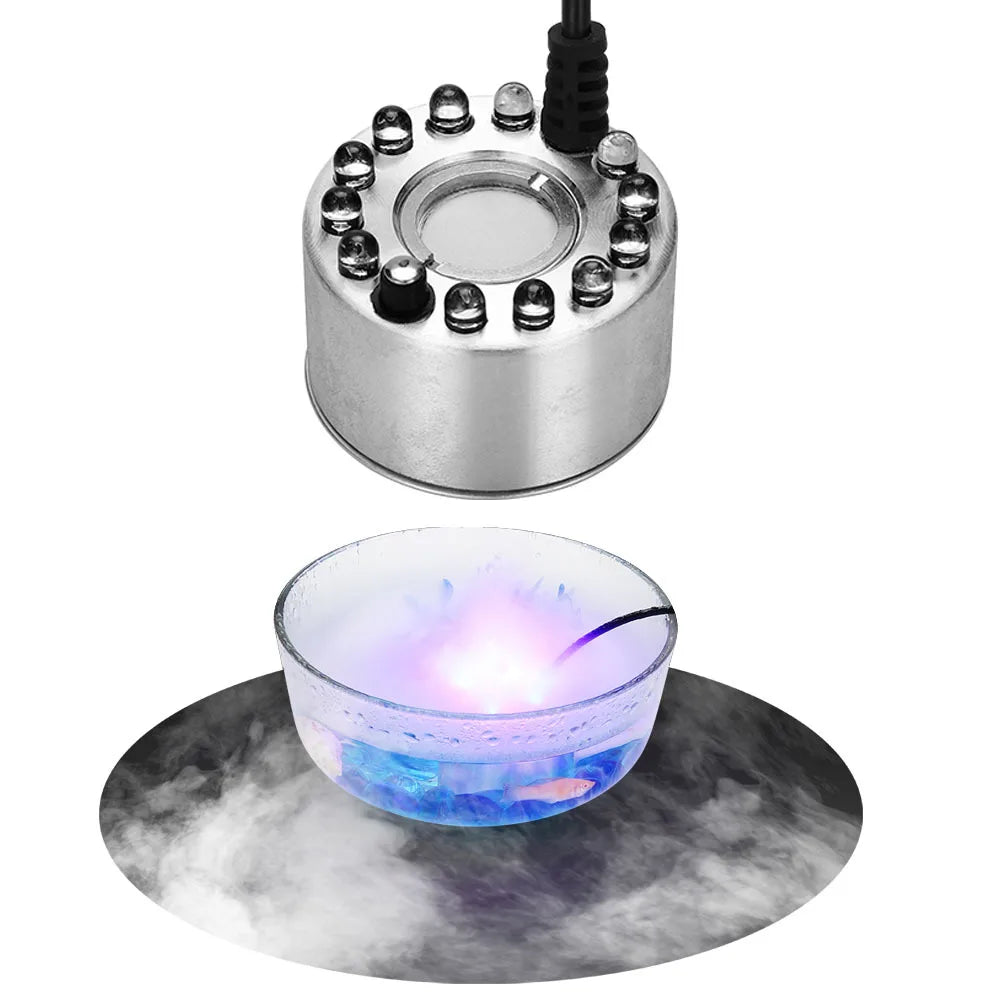 Ultrasonic Mist Maker Aquarium Atomizer Head Ultrasonic Air HumidifierMist Incubator Humidifier