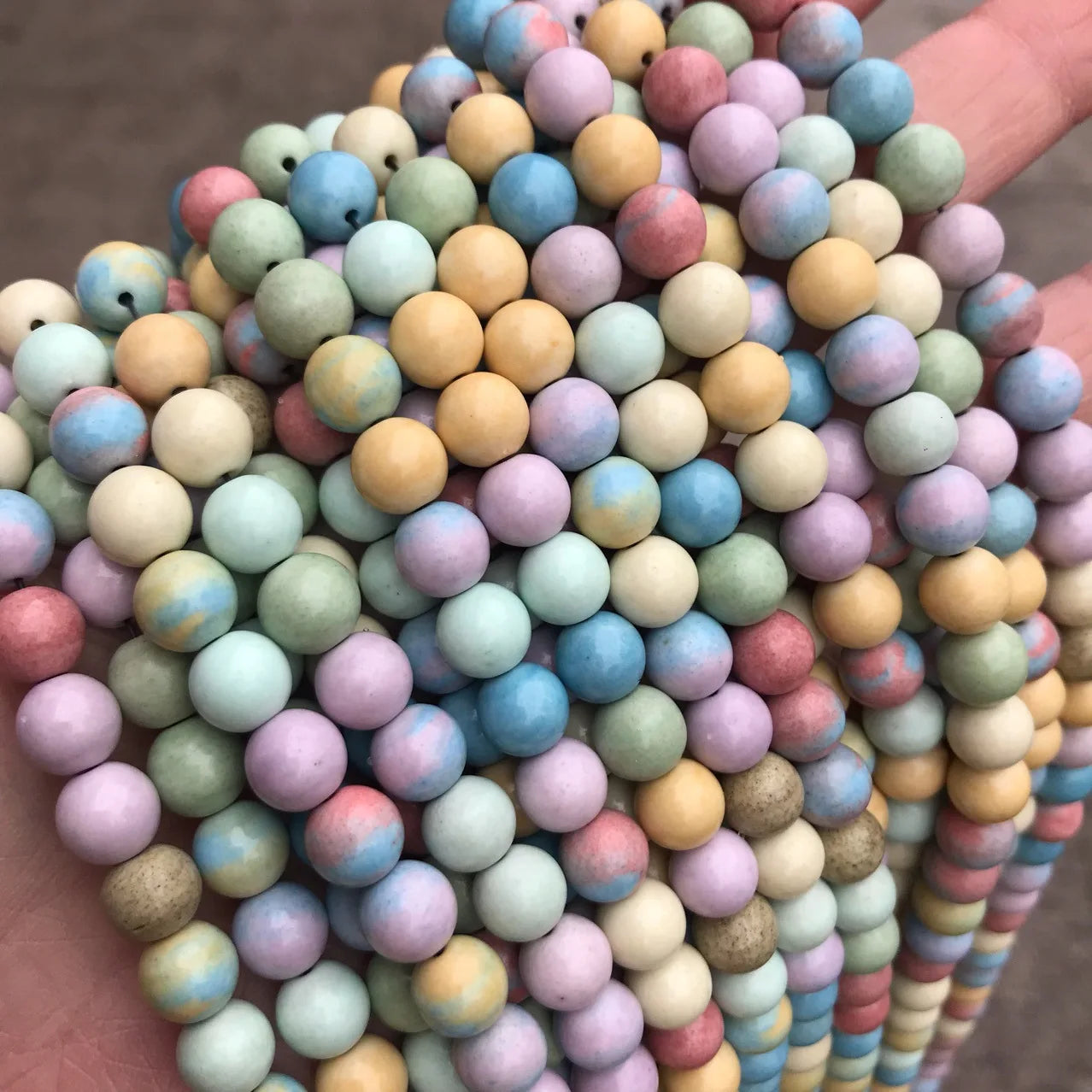 Factory Wholesale Luxury Gem Stone Beads Bulk Natural Gemstone Strand Beads Alashan Agate for Jewelry Making