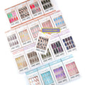 Nailway Medium Long ABS Wholesale Long Coffin Ballerina Artificial Stick on Nails Custom Press on Nails Luxury