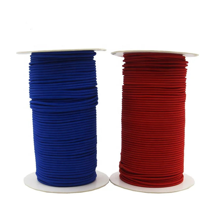 High Quality Strong Strength Latex Cord Round Braided Elastic Rubber Rope 3mm Round Elastic Cord