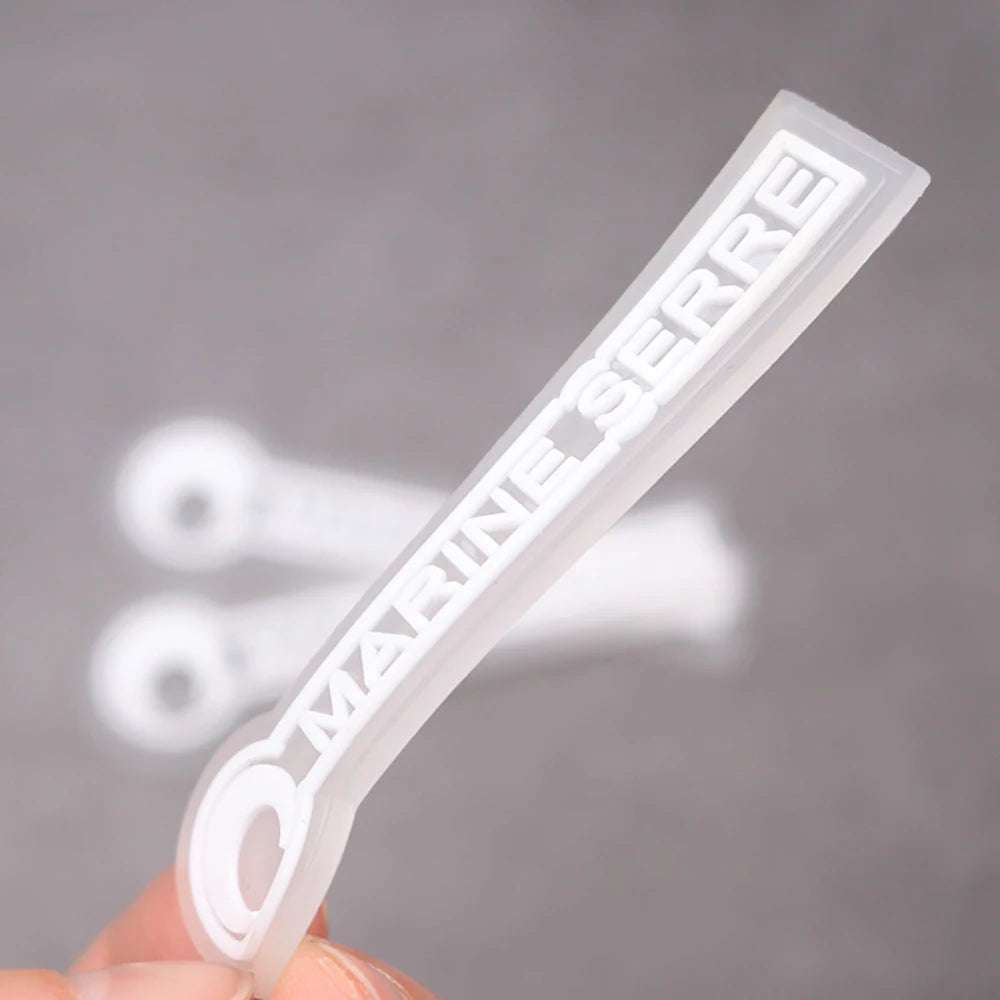 Transparent Silicone Gel 3d Transfer Logo Custom Transparent Silicone Labels for Clothing