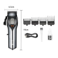 For Kemei KM-2229 Professional USB Rechargeable Electric Hair Clippers 9000 RPM Barber Trimmer for Household Use