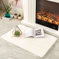 Indoor Shaggy Faux Rabbit Fur Rugs High Pile Plush Living Room Soft Rabbit Rugs