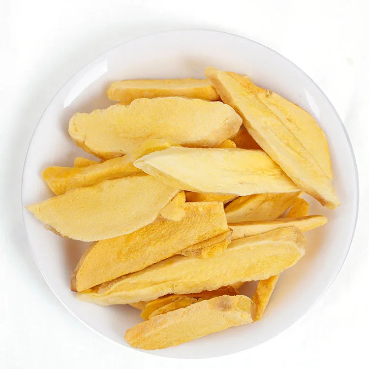 FYFD004F Natural Snack 8-10mm Freeze Dried Mango Slices Dry Fruits Freeze Dried Fruit