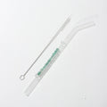 Wholesale Various Natural Rose Quartz Straw Crystal Gravel Glass Straw Crystal Straw