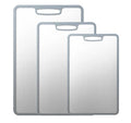 Double-sided Titanium/304 Kitchen Chopping Board with Handle Cutting Board Stainless Steel