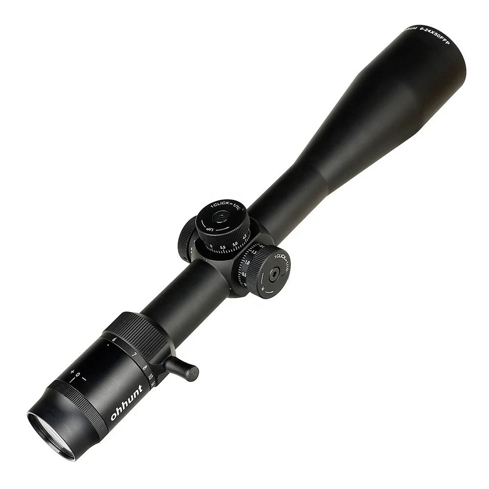 Ohhunt Guardian 6-24X50 FFP First Focal Plane Scope Side Parallax Glass Etching Tactical Sight