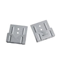Zinc Plated Iron Mirror Mounting Hardware Hooks & Clips Convenient Hangers for Mirror & Photo Frame Installation