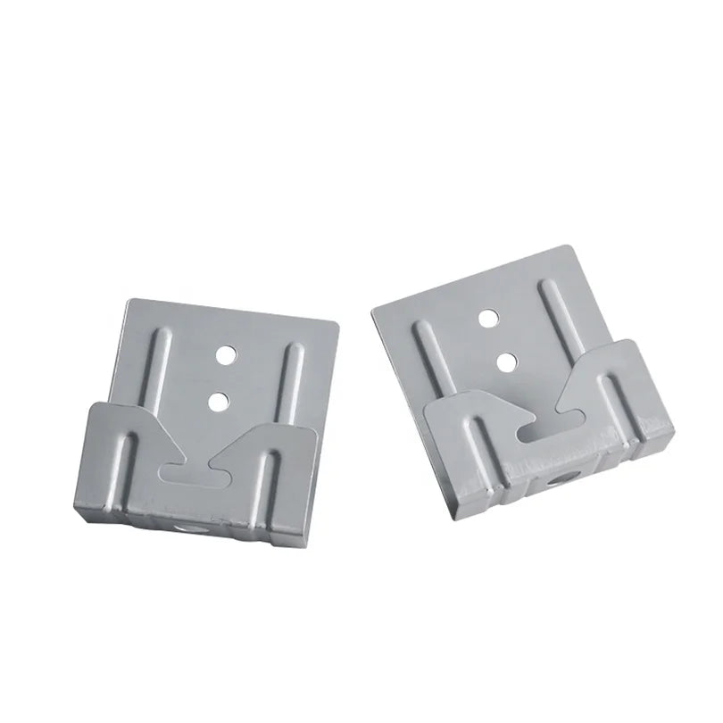 Zinc Plated Iron Mirror Mounting Hardware Hooks & Clips Convenient Hangers for Mirror & Photo Frame Installation