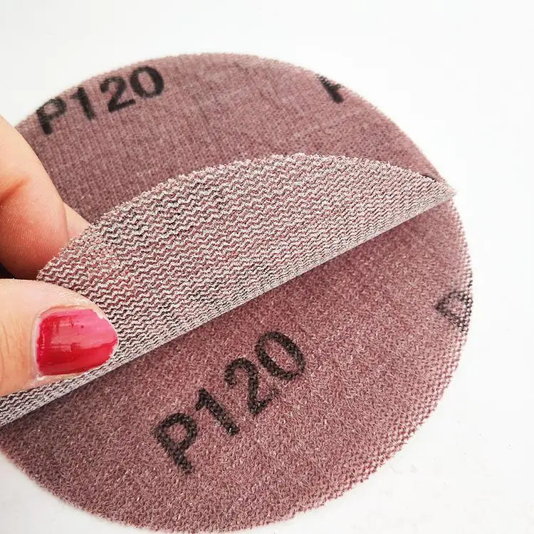 5 Inch 125mm Anti-blocking Dry Grinding Sandpaper Mesh Sanding Disc Mesh Abrasive Net Disc Round Abrasive Sandpaper 6 Inch 150mm