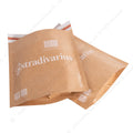 Custom Size Printing Kraft Paper Gusset Bag Biodegradable Expandable Paper Envelope for Garment Shipping