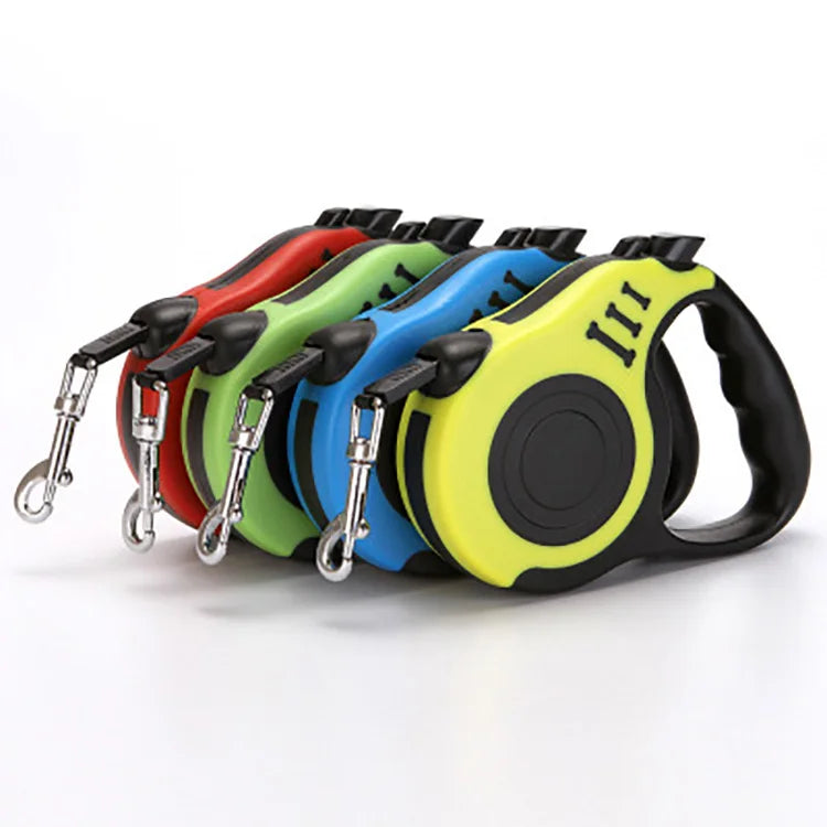 Manufacturer Wholesale New Fashion Automatic Retractable Dog Leash Bone Print Nylon Material Rechargeable for Walking Dogs