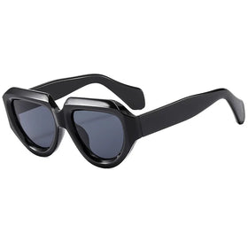 40054 New Sunglasses Arrivals Uv Custom Logo Plastic Retro Man 2026 Designer Shades Famous Brands Luxury Triangle Sunglasses