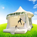 Commercial 16ft Wedding Decoration White Bounce House for Sale