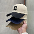Esone BCTB16 Classic Solid Color Sporty Unisex Sports Baseball Caps Custom Woven Label Embroidery Logo Contrast Color Cotton 6
