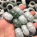 Burmese Jade Article a Jadeite Brave Ring Jade Article a Jadeite Brave Ring Jade Ring Manufacturer Wholesale