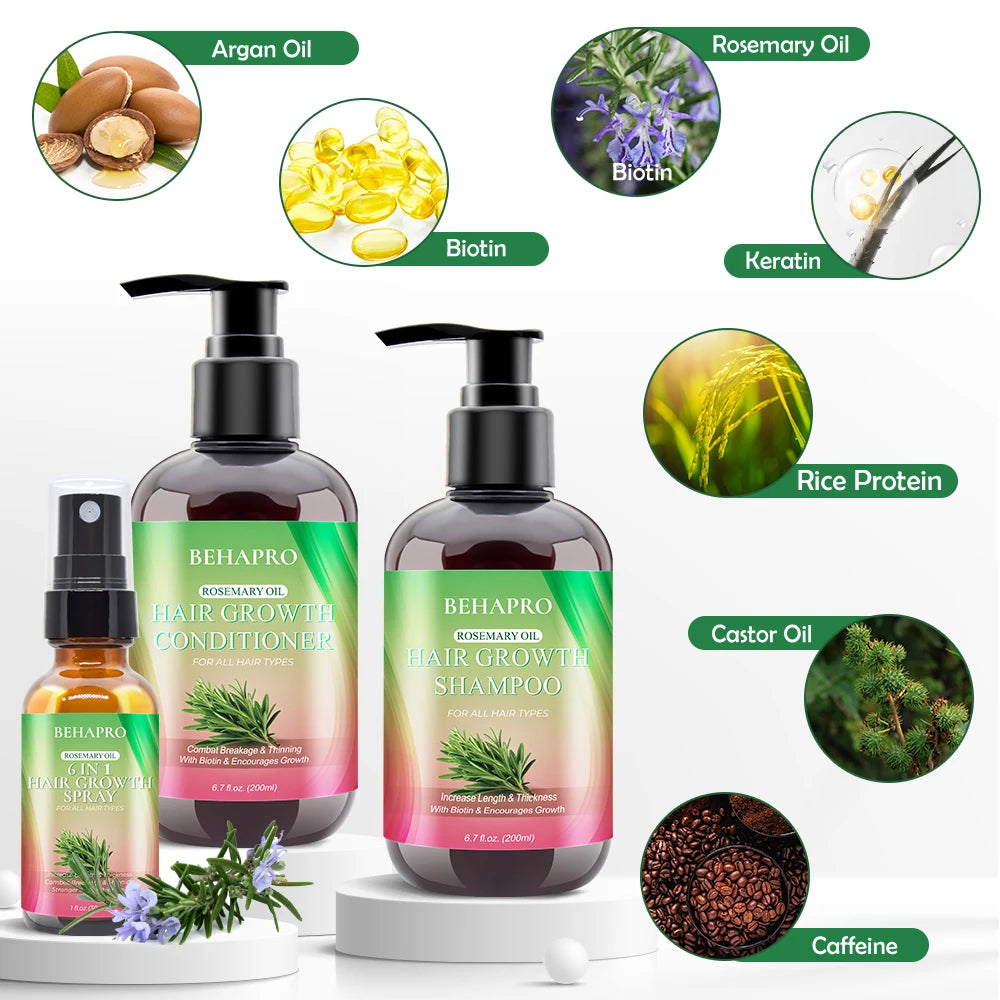 Hair Care Products Protein Keratin Hair Treatment Fast Growth Conditioner Shampoo Cream Hair Oil