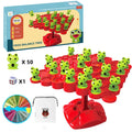 Montessori Math Frog Balance Tree Educational Leisure Parent-child Interaction Tabletop Game Kid Learning Family Puzzle Toy Gift