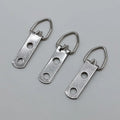 Eco-friendly D Ring Double-hole Iron Galvanized Silver Photo Album Picture Frame Hanger Wall Hook with Box for Home Use