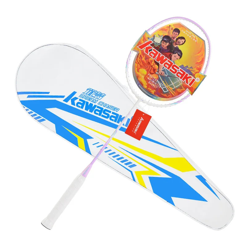 FAST SHIPPING High Quality 5U Ultralight Carbon Fiber Badminton Racket Best Defense Offensive Features Durable Soft Hard Sports
