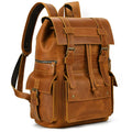 New Style Vintage Fashion Cowhide Male Bag Anti Theft Men's Leather Backpack Men Travel Bag Laptop Bagpack for Male