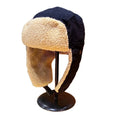 Wholesale Unisex Winter Knit Bomber Hat Russian Ushanka Trooper Aviator Hats Snow Eskimo Cap Winter Trapper Hat with Ear Flaps