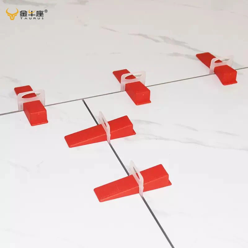 Tiles & Accessories Plastic Pliers and Clip With Tile Leveling System 100 Wedge Handle Center Milk White Seam Clips for Flooring