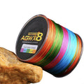 Custom Nylon Braid Fishing Line Japanese Fishing Line Wholesale Multifilament Braided Fishing Line 8 Strings Braided