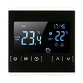 LCD Touch Screen Warm Floor Heating Room Thermostat Black Back Light Electric Gas Boiler Water Heating Temperature Controller