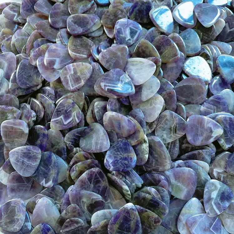2026 Popular Hot-Sell Guitar Parts Colorful Amethyst Guitar Accessories Pick Custom for Acoustic Guitar