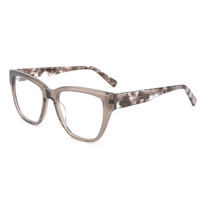 2024 Customized Unisex Eyeglasses Lunettes Delicate Acetate Ofert Bulk Optical Frames
