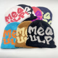 Custom Y2k All Over Print Logo Beanies Acrylic High Quality Knit Premium Jacquard Beanie Hat