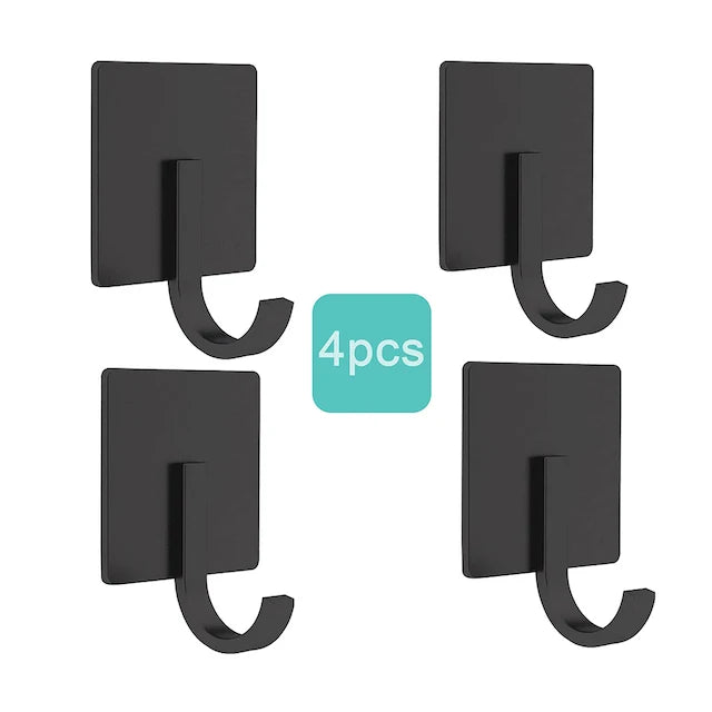 Wall Hooks Best Price Hat Hanging Black Wall Towel Bathrooms Adhesive Shower Hooks