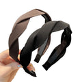 MIO Luxury Vintage Twist Headbands Fashion Korean Twist Weave Headband for Women Girls Lady Daily Head Decoration