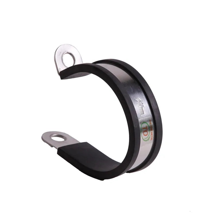 Hot Sale P Type Rubber Lined Fixing Clamp US Market Best Seller Rubber Clip Clamps MegaBDM