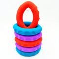 Workout Fitness Gymnastics Non slip Silicon Gel Carpal Expander Gripping Trainer Palm Muscle Hand Grip Strengthener for Adult