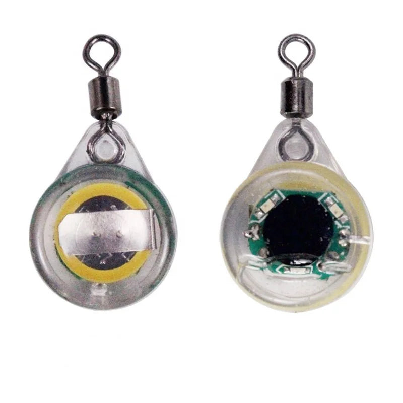 SEASKY LED Underwater Night Fish Drop Fish Eye Design Deep Drop Saltwater Fishing Light